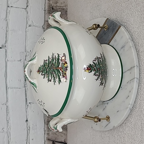 Spode Christmas Tree Ceramic Soup Tureen - Picture 3 of 17